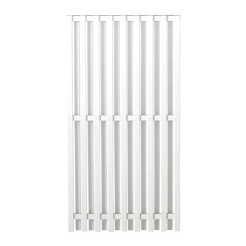 Plus Nagano Hegn 90x180 cm - Grundmalet Hvid Til Haven