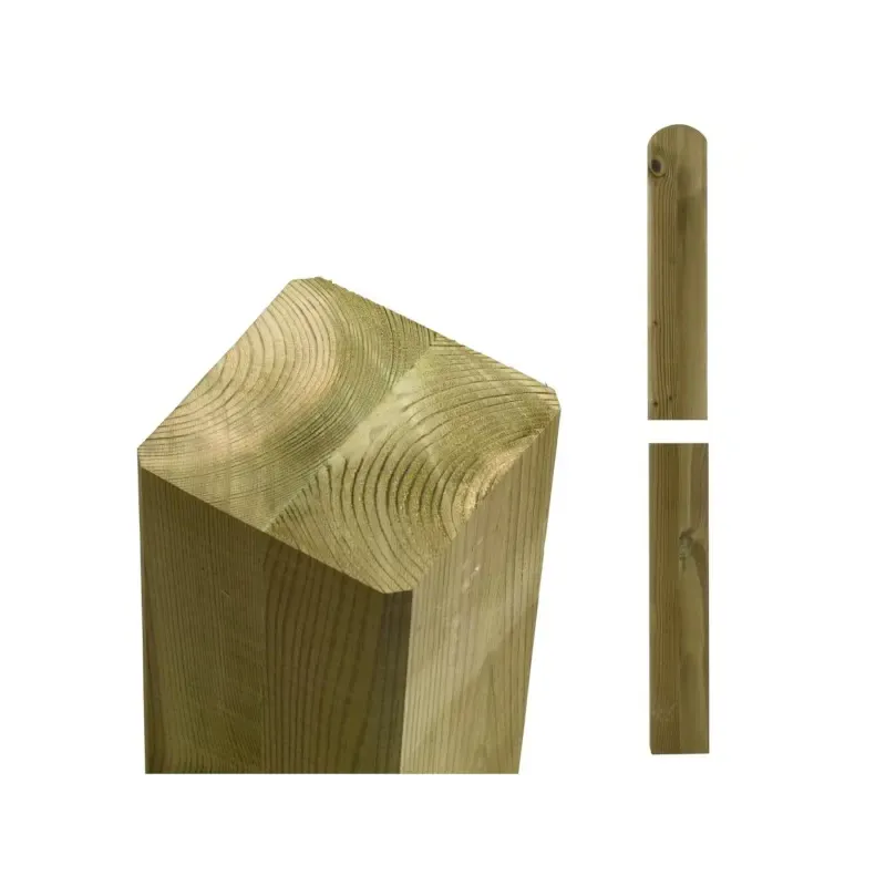 Plus Omlimede Stolper 90x90mm - Trykimprægneret Kvalitet