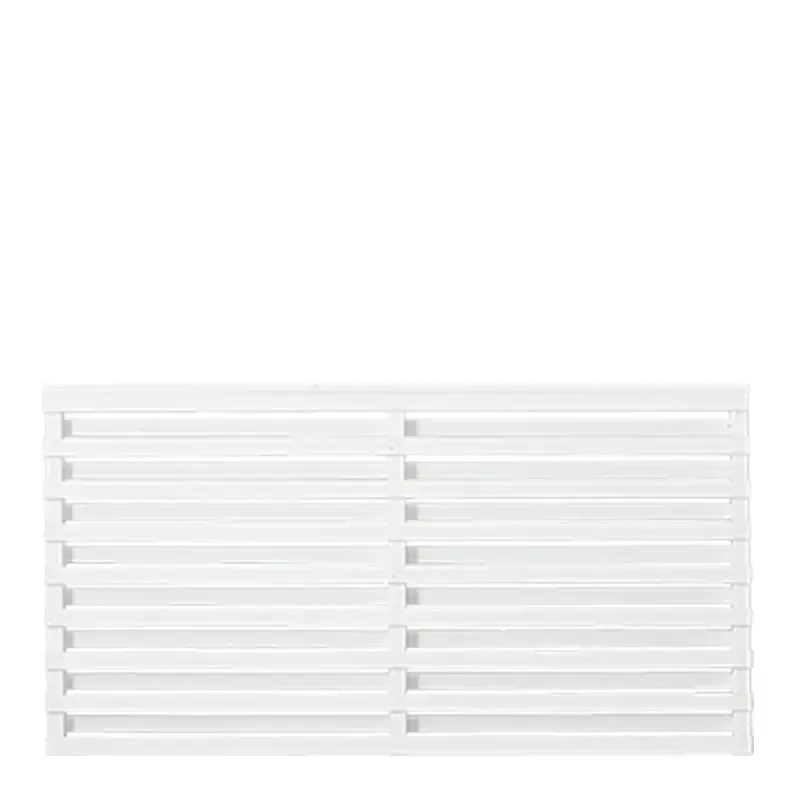 Plus Osaka Hegn 180x93 cm - Grundmalet Hvid, Tilbud!