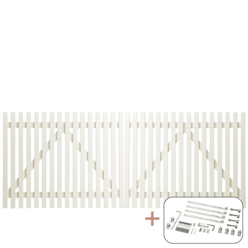 Plus Retro Dobbeltlåge Inkl  Beslag 300x120   137620-13