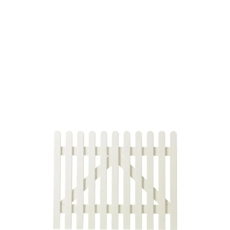 Plus Retro Havelåge 100x80 cm - Grundmalet Hvid