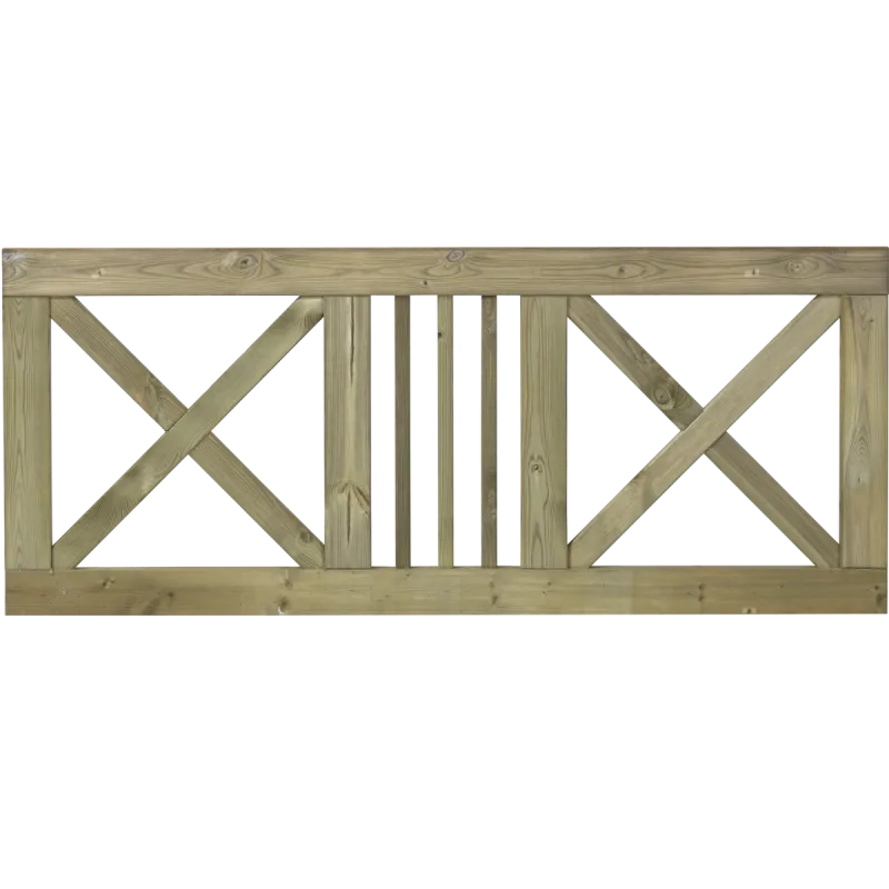 Plus Slot Hegn 180x75 cm - Kvalitetshegn til Haven