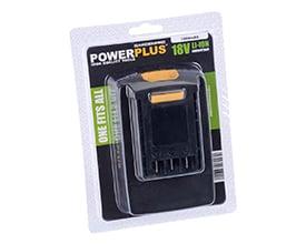 18V Li-ion Batteri til PowerPlus Havemaskiner