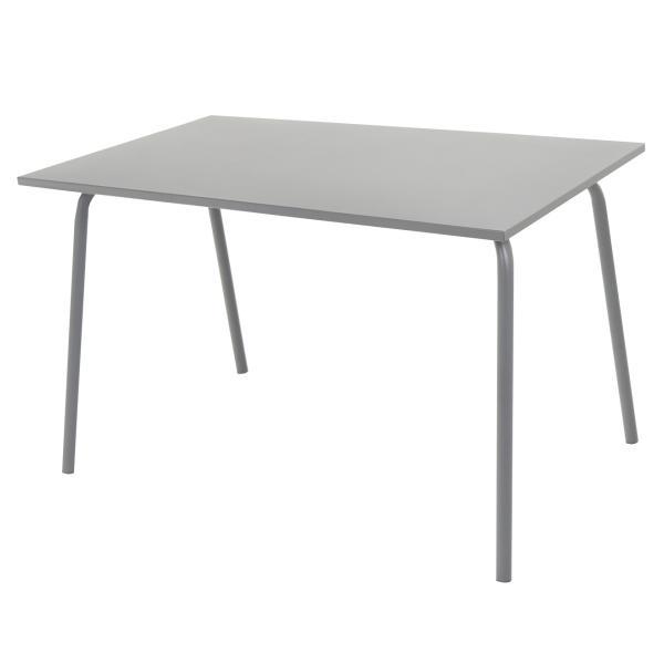 Homeville Mørkegrå Metal Havebord 120x70cm - Stilfuldt Design