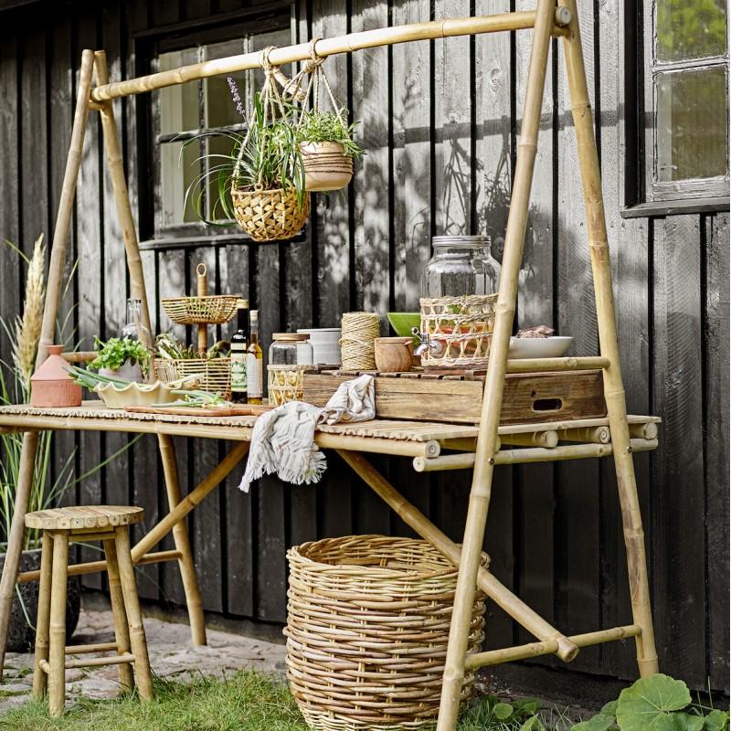 Malo Bambus Spisebord fra Bloomingville - 178 cm
