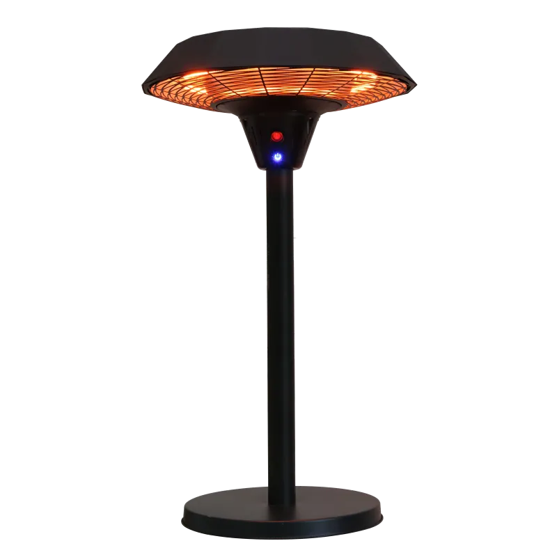 Terrassevarmer Bordmodel UFO med Fjernbetjening 800/2000W
