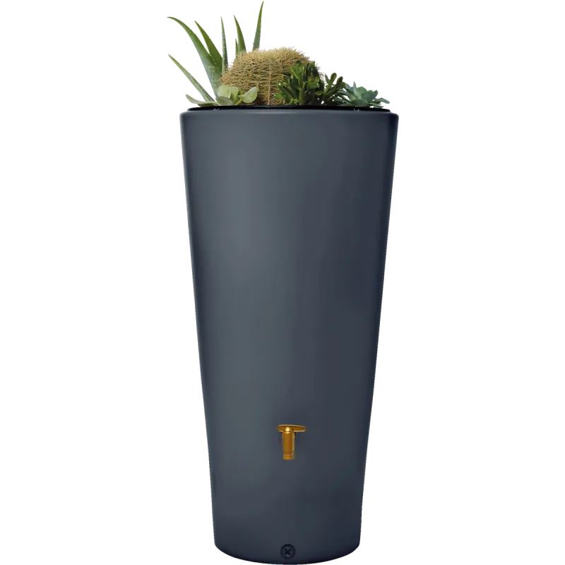 Trolla Regnvandstønde 220L med Hane - Tilbud!