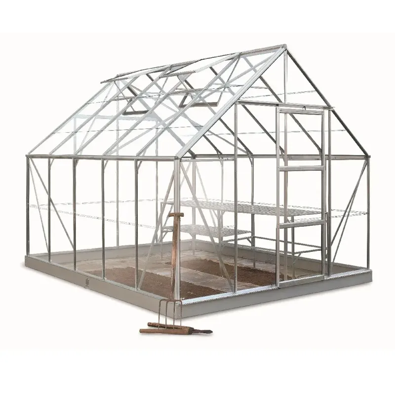 Halls Universal Drivhus 3,22m med Polyglas - Fantastisk tilbud!