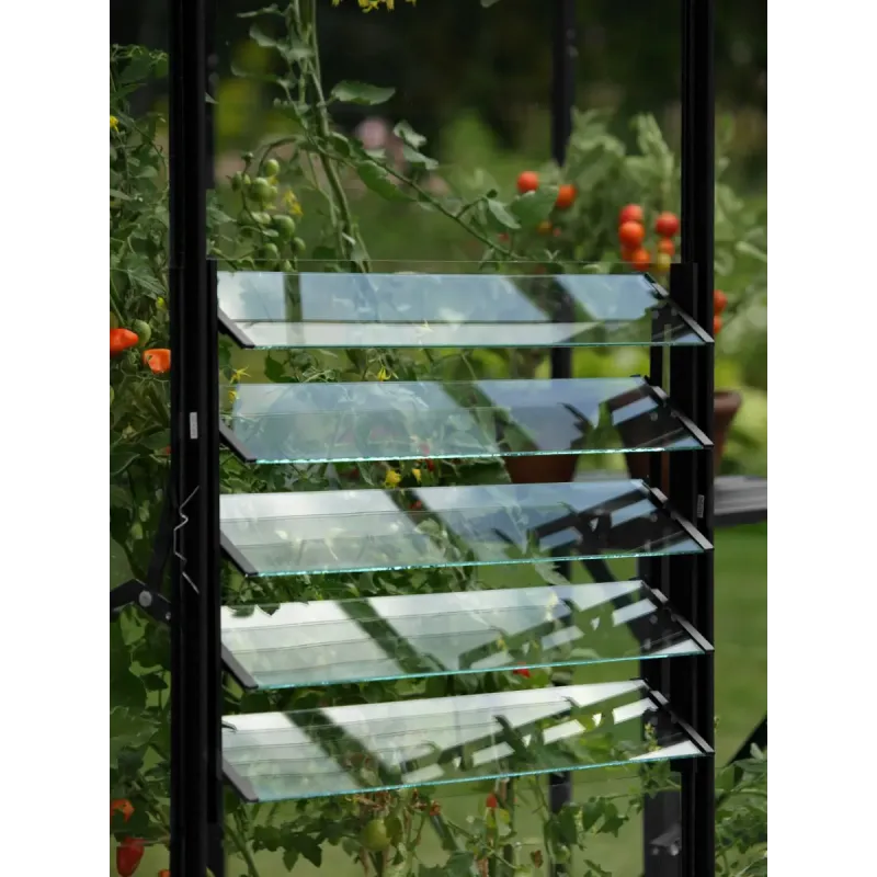 Vitavia Sort Jalousivindue 100x100 cm