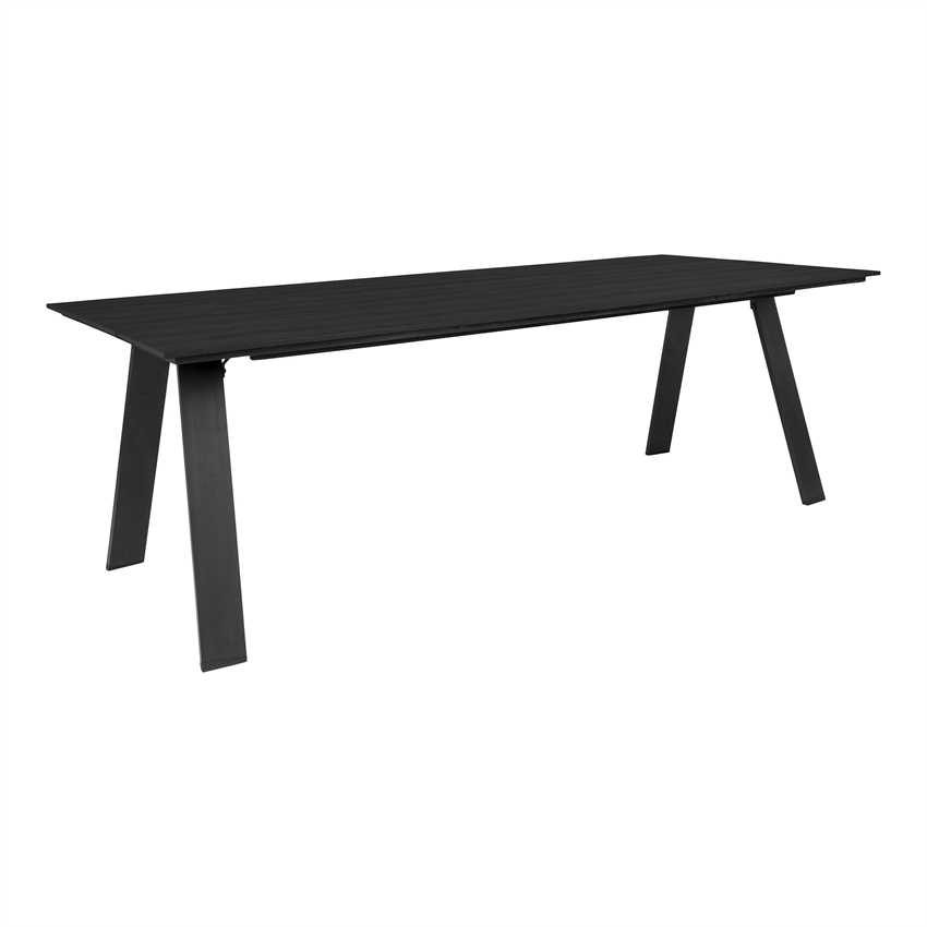 Skovlund Havebord   Sort Nonwood Bord