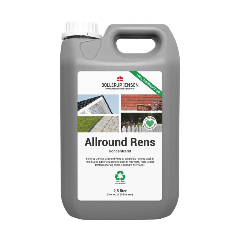 Miljøvenlig Allround Rens - 2,5 Liter fra Bollerup Jensen