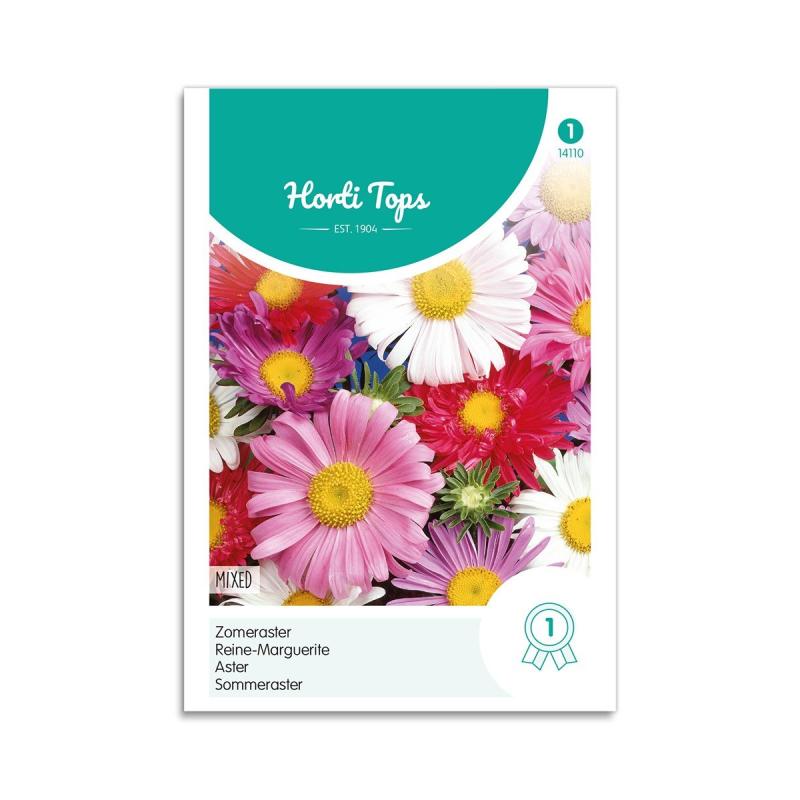 Asters Frø "Single Mix" - Smukke Blomster til Haven