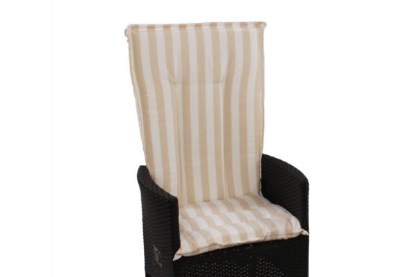 Aston Paris Positionshynde Beige-hvid Stribet