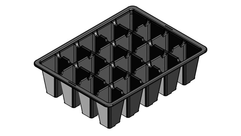 Bakke   Pvc Med 20 Celler Til Forspiring   Stk