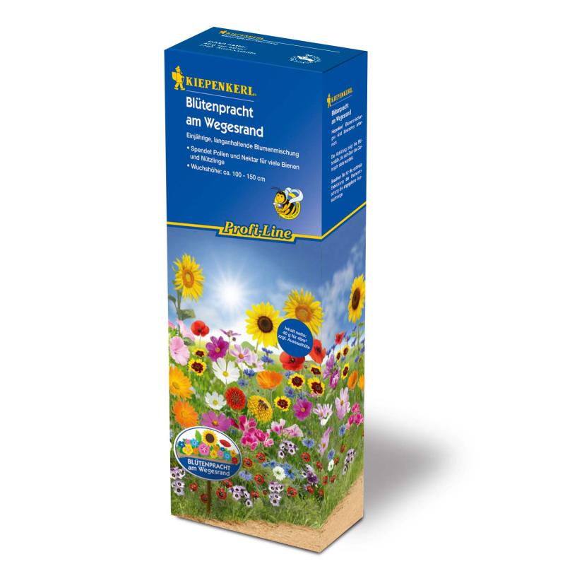 Grøftekantens Blomsterblanding - 40 m² til Insekter