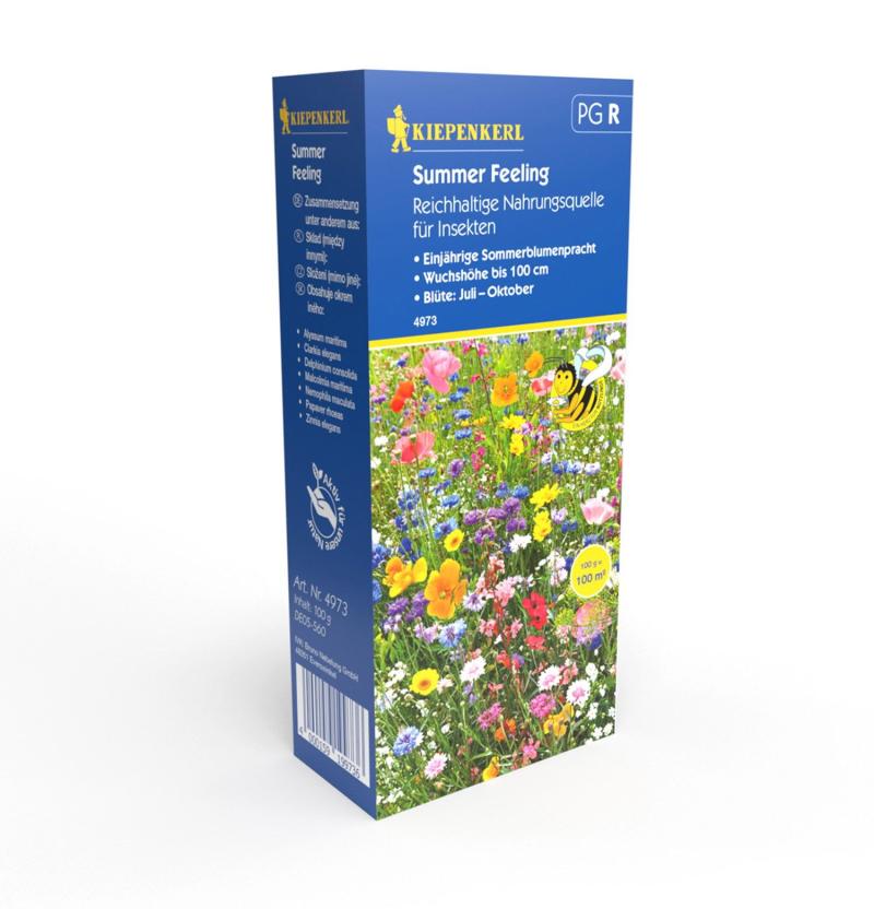 Blomsterblanding Sommerfryd til Insekter - 100 M2