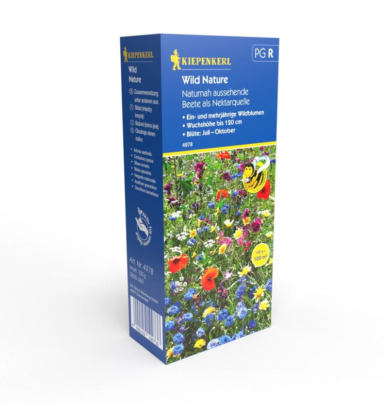 Blomsterblanding Vild Natur 100 M2