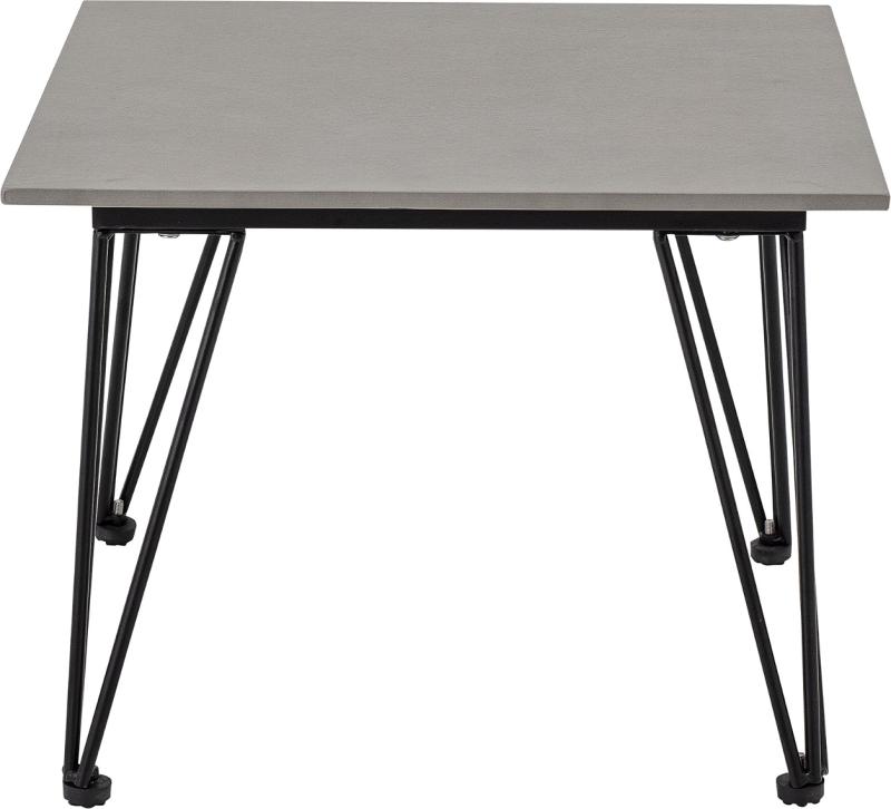 Udendørs Loungebord Bloomingville Mundo Grå Beton 55x55x42