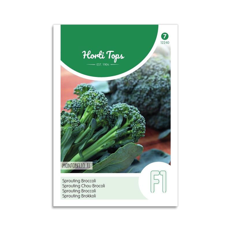 Broccoli Frø  Quot Montobello F1 Quot  Horti Tops