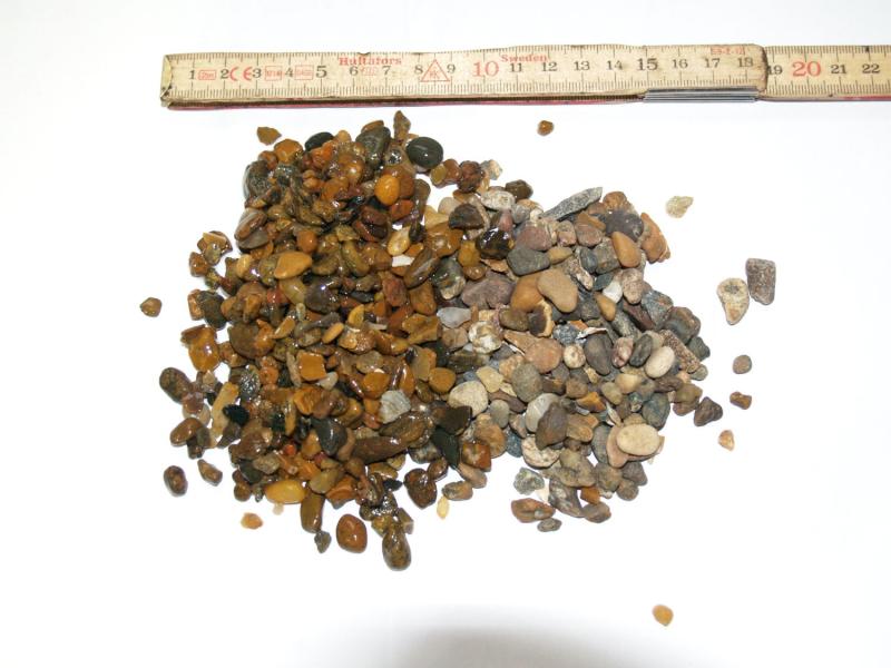 Brune Perlesten 4-8 mm - Ideel til indkørsel og pynt
