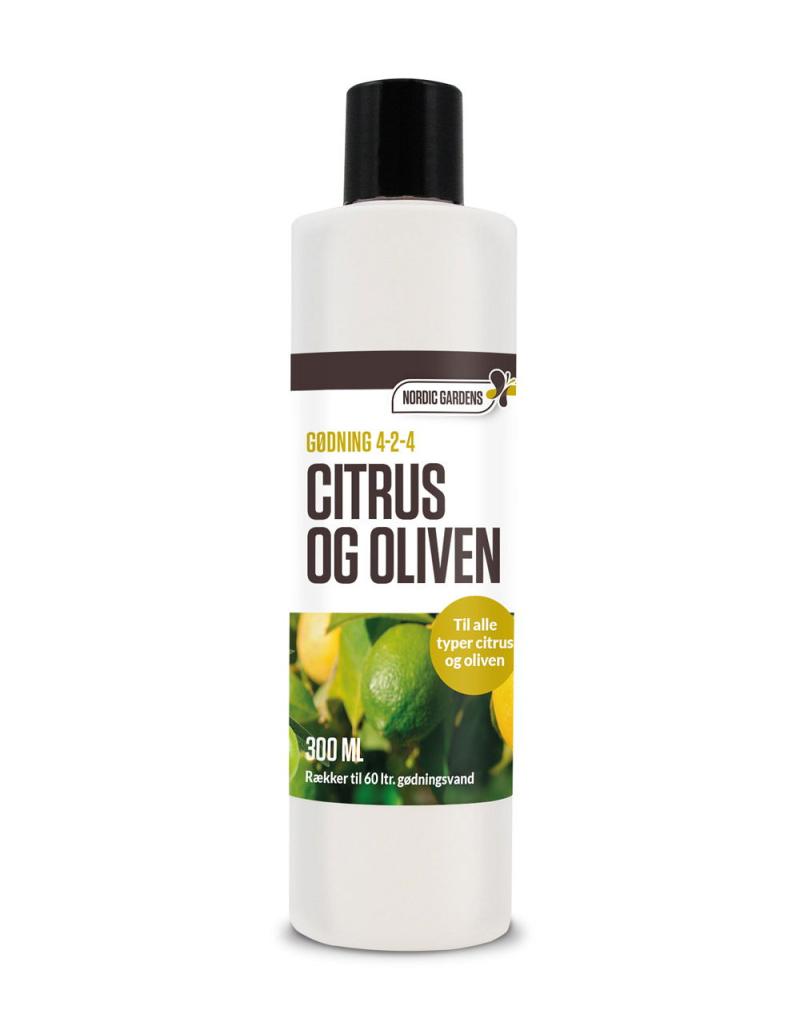 Citrus- og Oliven Gødning 300 ml fra Nordic Gardens