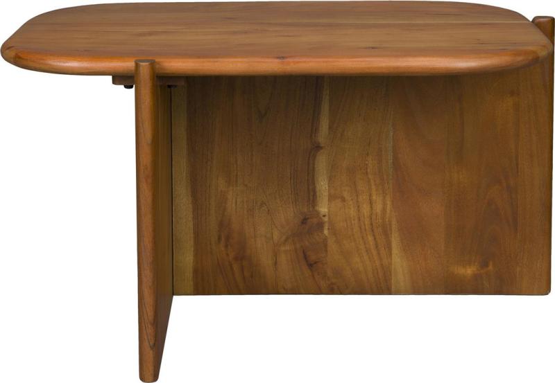 Sidebord Feller i Mørkebrun Akacietræ - Stilfuldt Design