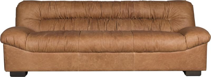Modulsofa Dutchbone Douglas Kastanjebrun Koskind  -personers Mid Century Modern Gummitræ Ramme