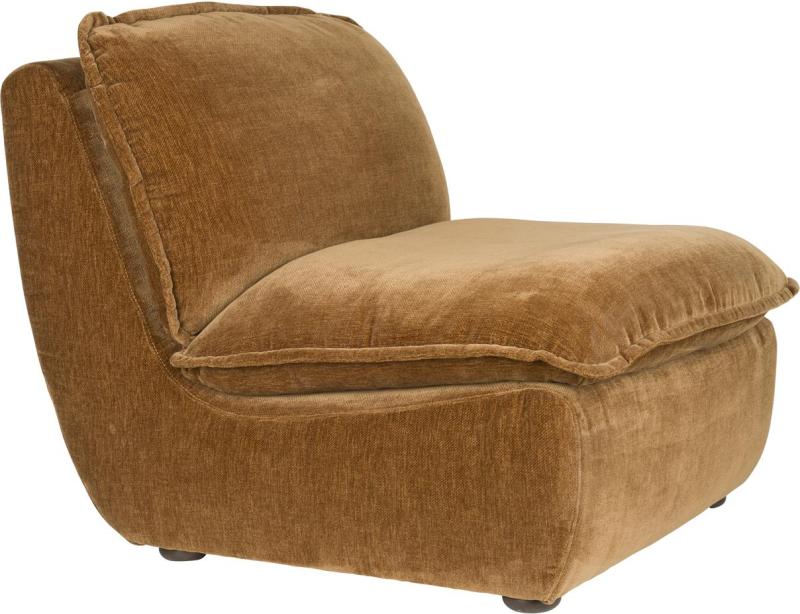Loungestol Dutchbone Radley i Kastanjebrun - Komfortabel Stil