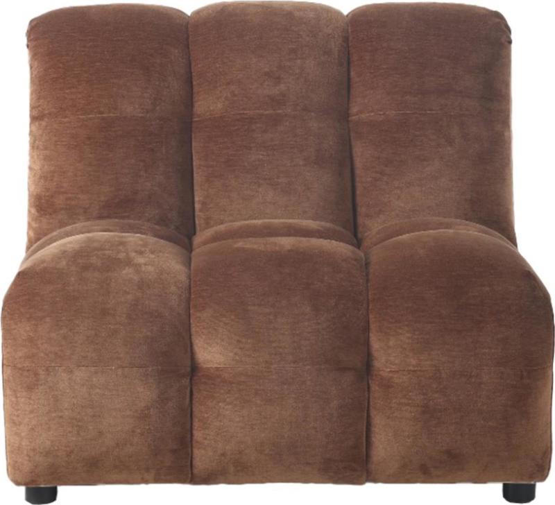 Modulsofa Midtelement fra Dutchbone - Valnød og Polyester