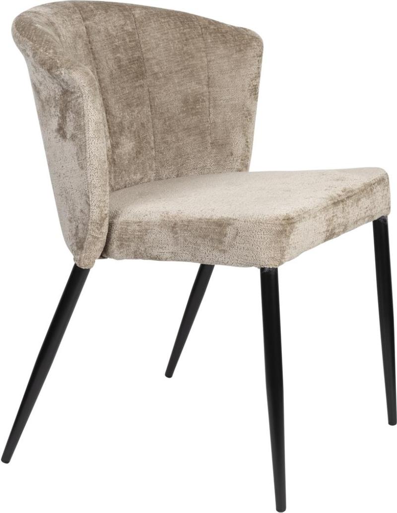 Spisebordsstol Dutchbone Georgia i Stengrå - Tidsløst Design