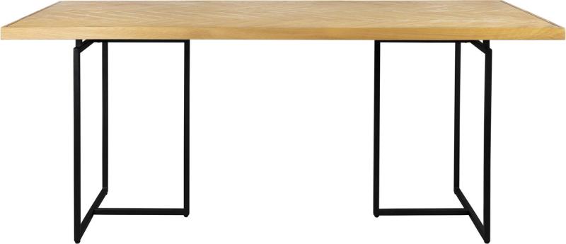 Elegant Rektangulært Spisebord fra Dutchbone - Natur og Stål