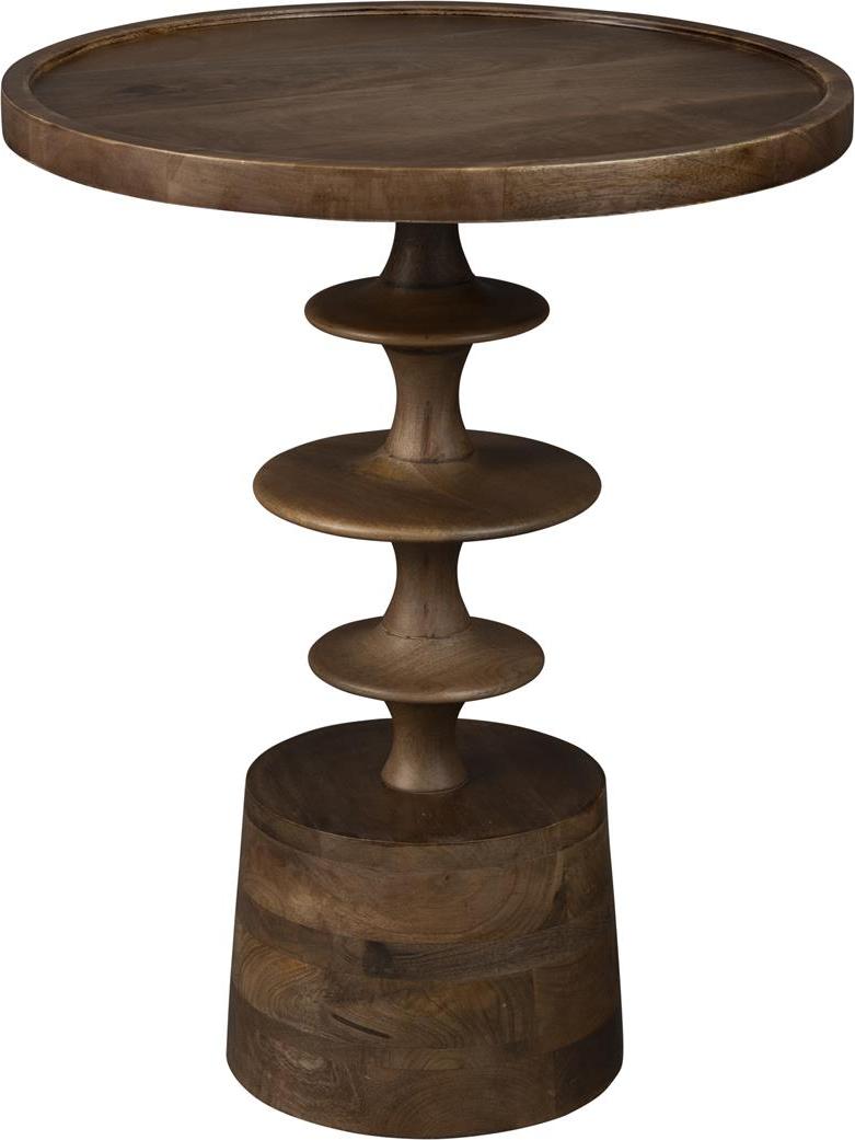 Sidebord Dutchbone Cath Mørkebrun Mangotræ ø46   H58