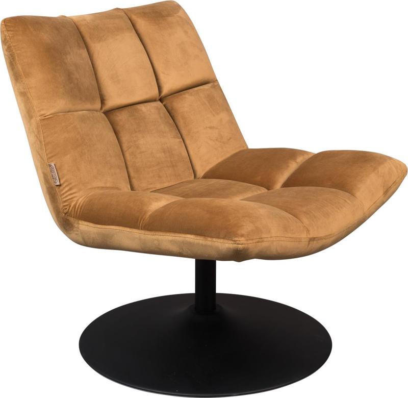 Vintage Loungestol fra Dutchbone - Drejelig og Elegant