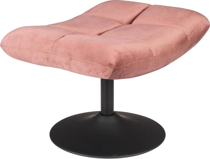 Støvet Rosa Hocker Skammel fra Dutchbone - Elegance til Hjemmet