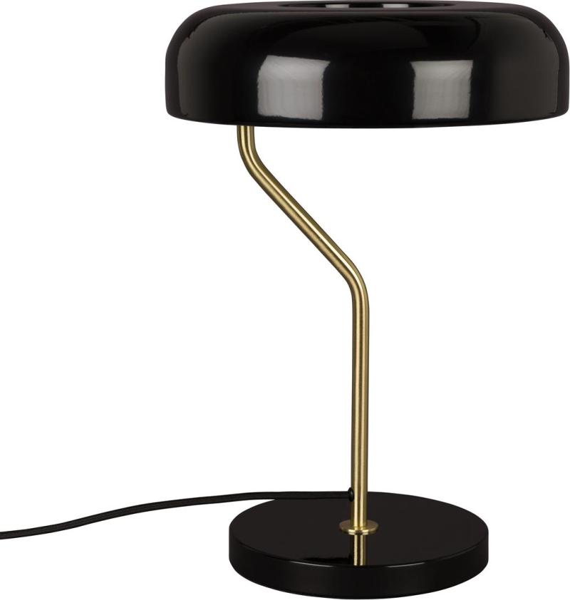 Minimalistisk Bordlampe Dutchbone Eclipse i Kulsort Jern
