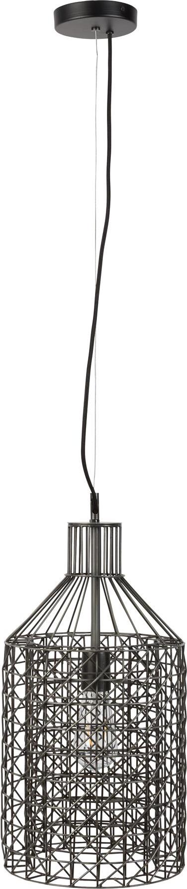 Pendellampe Dutchbone Jim Askegrå Moderne Loftslampe Jern D24 H190
