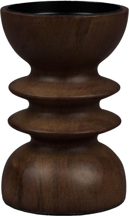 Lysestage Dutchbone Nola Mangotræ Antracit 8x8x13