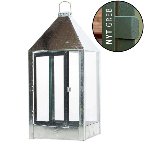 A2 Living Mega Galvaniseret Udendørs Lanterne 70 cm