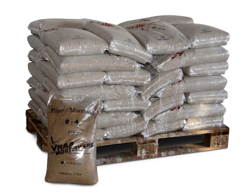 Flisesand 48 Poser - 15 Liter til Dit Projekt
