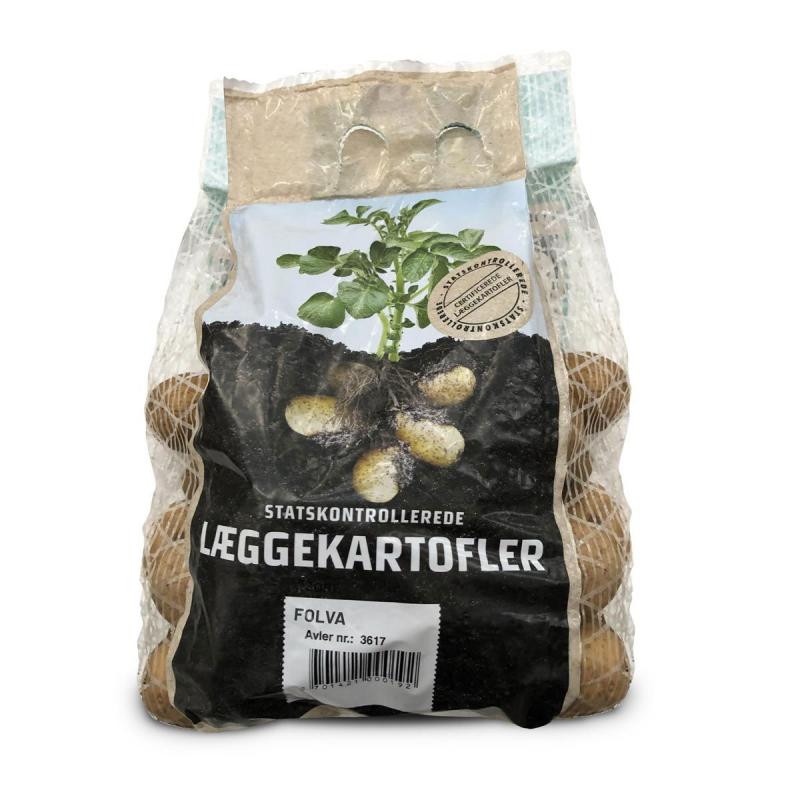 Folva Læggekartofler - Middel Tidlig, 1,5 kg på tilbud!