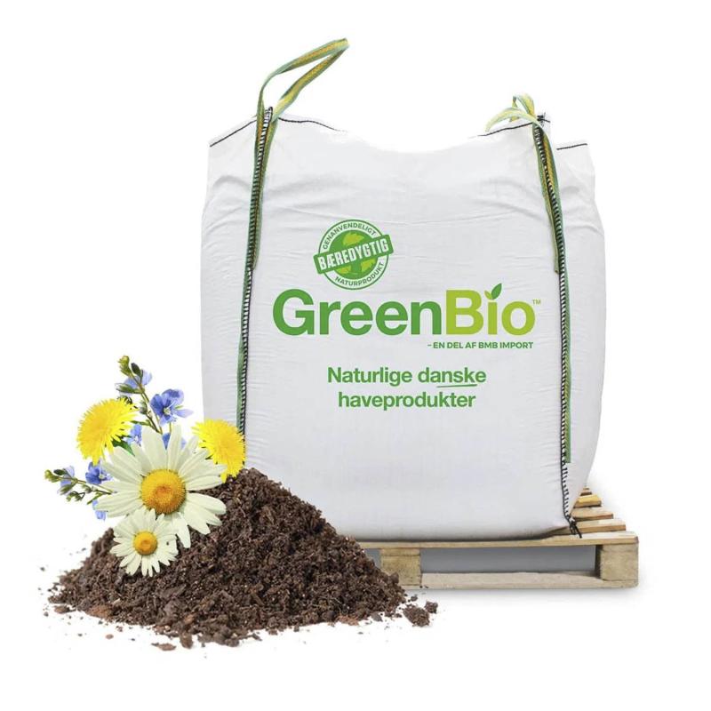 Greenbio Blomsterblandingsjord 500 Liter