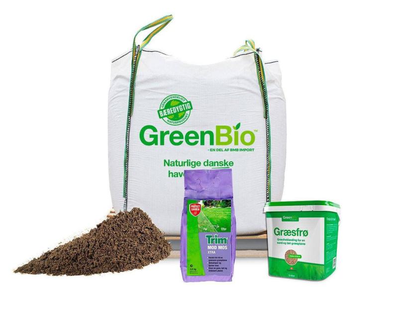 Greenbio Nødhjælpspakke til Græsplæne - Perfekt Pleje!