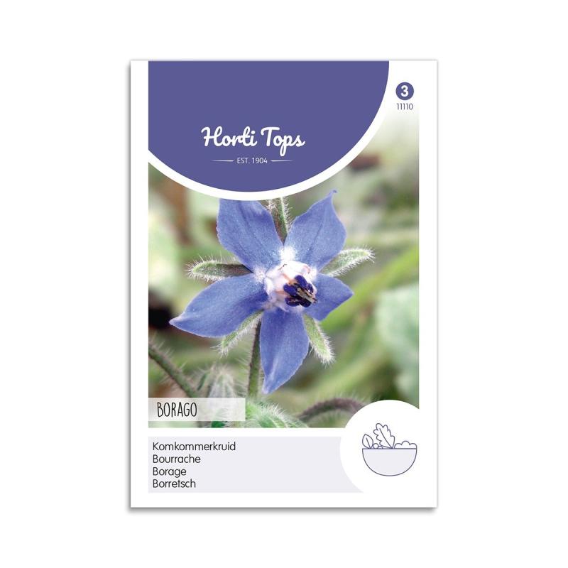 Hjulkrone Frø  Quot Borago Officinalis Horti Tops