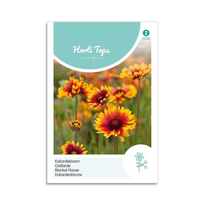 Kokardeblomst Frø fra Horti Tops - Blomsterfrø til Haven