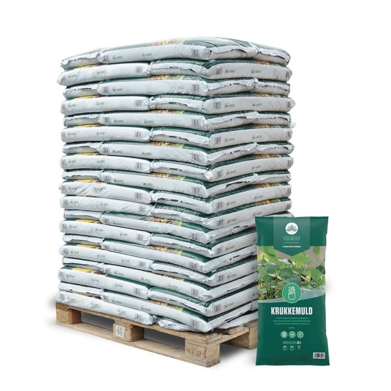 Krukkemuld 40 Liter - Kvalitet til Dine Planter!