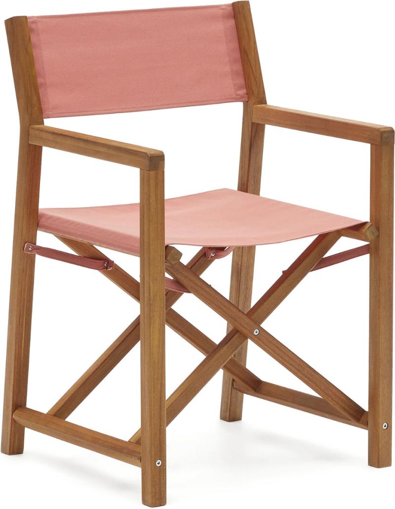 Udendørs Klapstol Kave Home Thianna Terracotta Foldestol Fsc-certificeret Akacietræ
