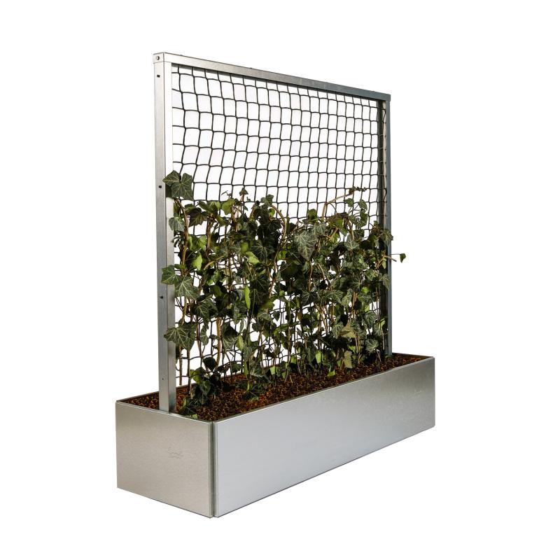 Land Classic Højbed med Espalier - Galvaniseret Uden Bundplade