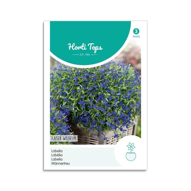 Lobelia Frø "Kaiser Wilhelm" - Fantastiske Blå Blomster