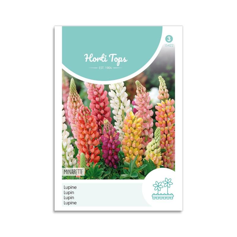 Lupinfrø "Minarette Mix" - Farverige blomster til haven