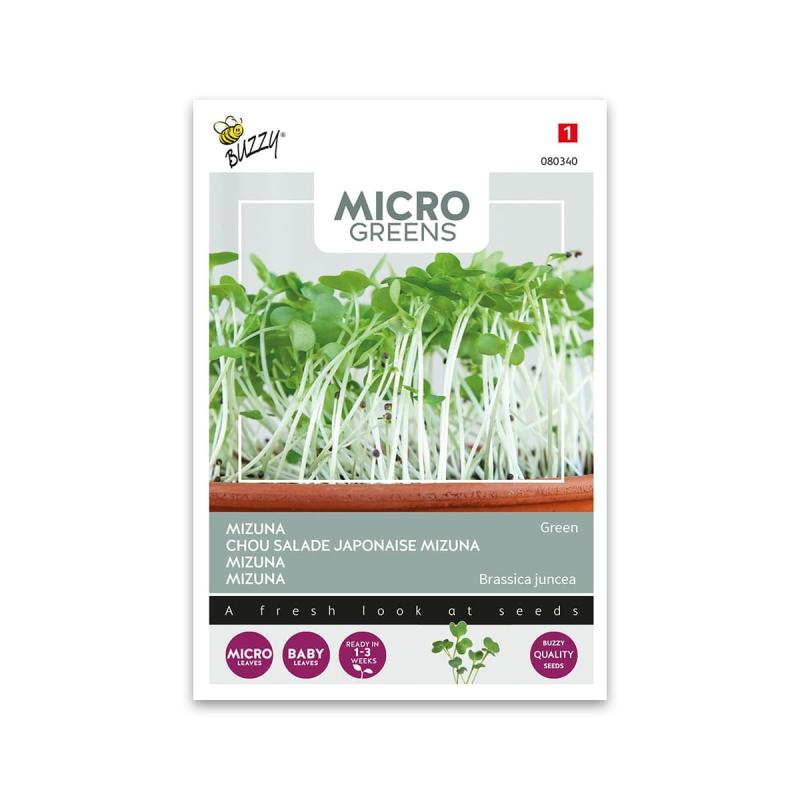 Mikrogrønt Mizuna Frø